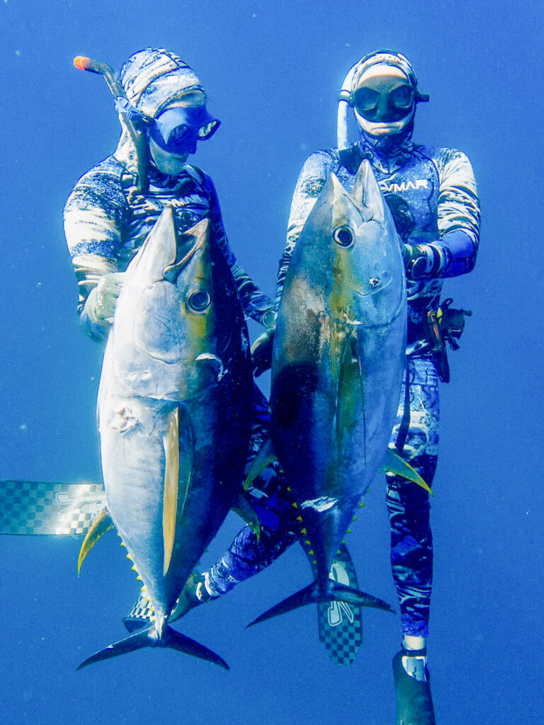 blue water hunting, spearfishing tuna costa rica quepos